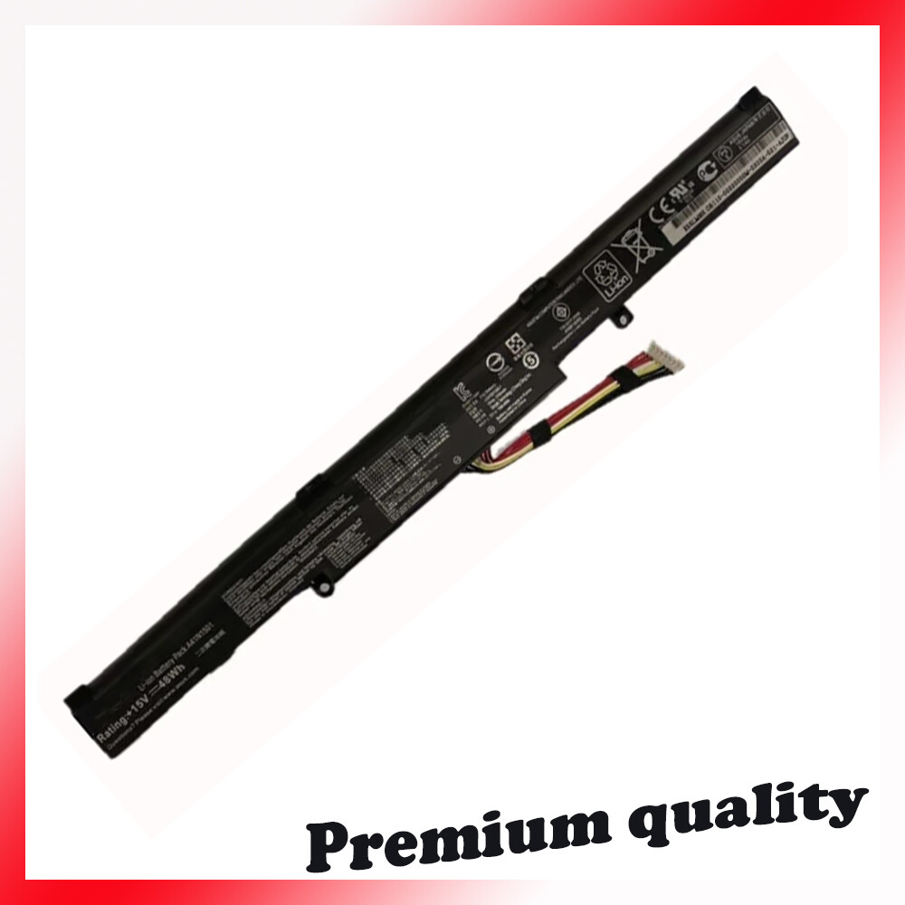 For ASUS ROG GL752V GL752VW Series 17.3" Battery 15V 48Wh 3100mAh A41N1501