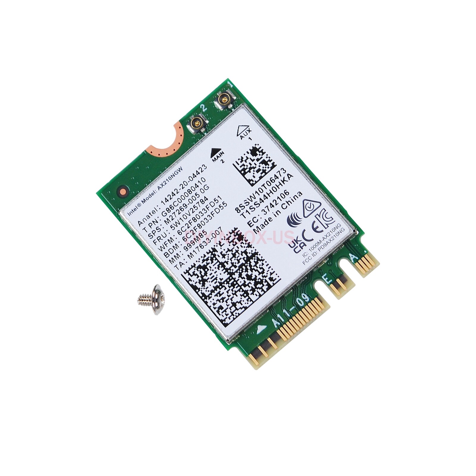 WiFi Bult-in Front Inner Antenna Kit/Card For Dell Optiplex 3000 5000 7000 MFF