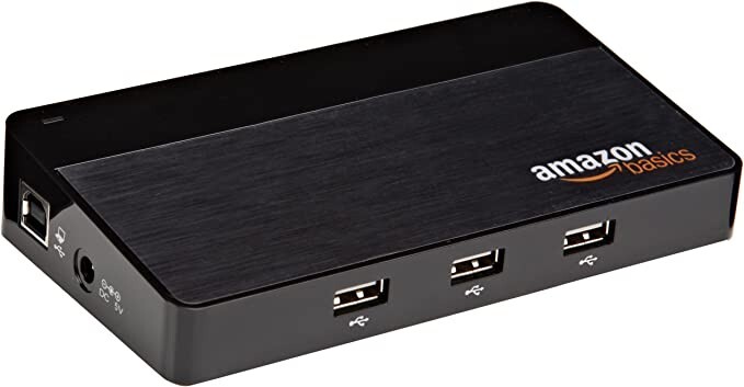 USB HUB - Amazon Basics - 10 Port USB Hub Multi Port