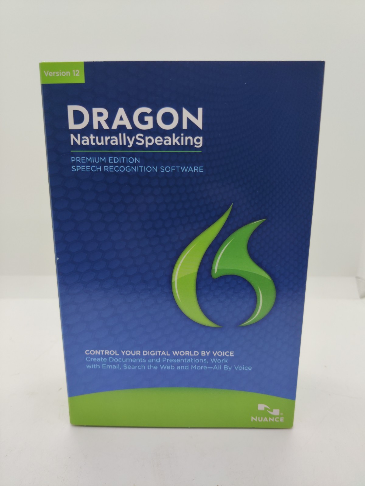 Nuance Dragon NaturallySpeaking version 12 Premium Edition (Windows)  New Sealed