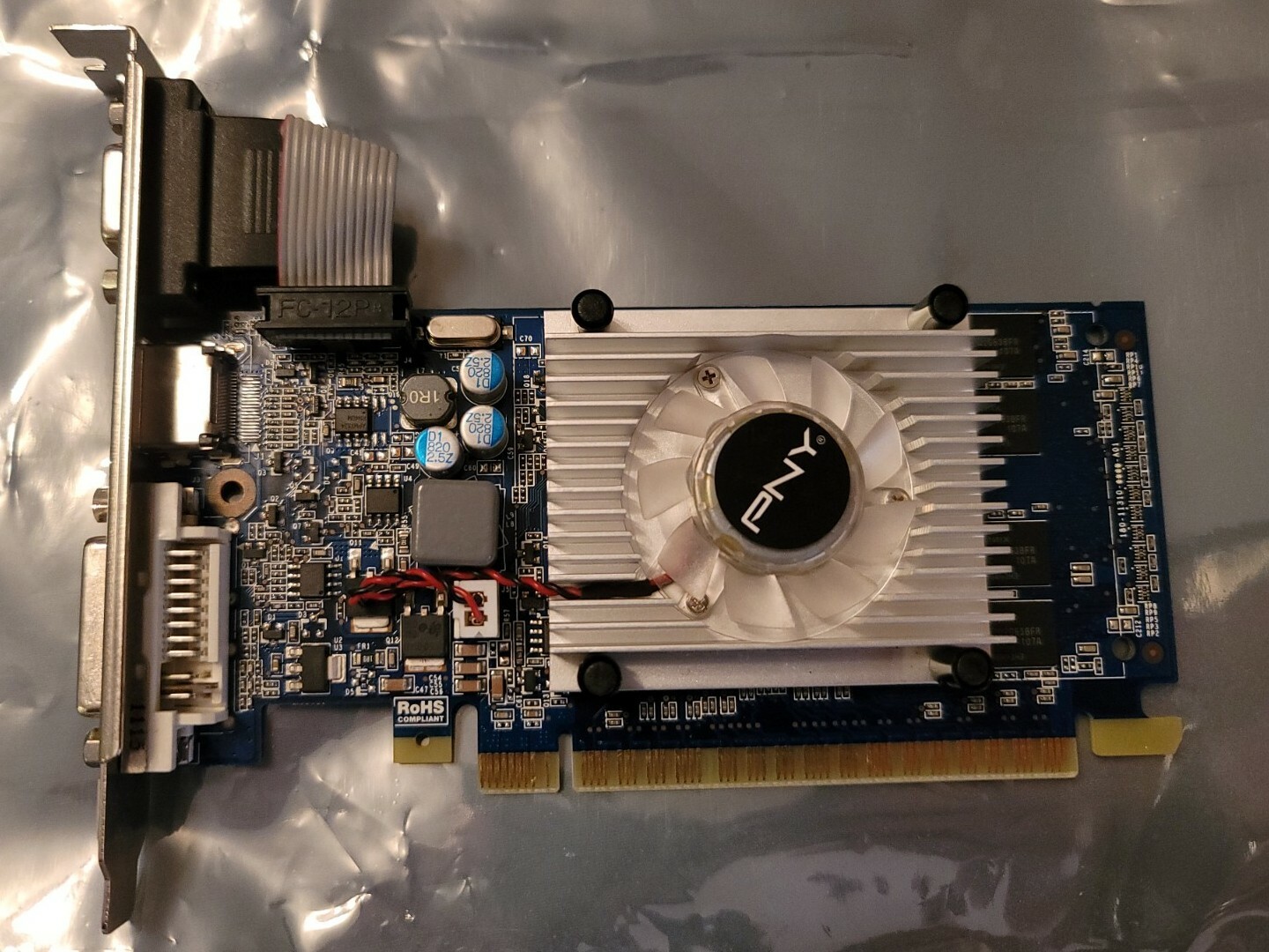 PNY NVIDIA GeForce (VCGGT5201XPB) 1 GB DDR3 PCI Express Graphic Card TESTED