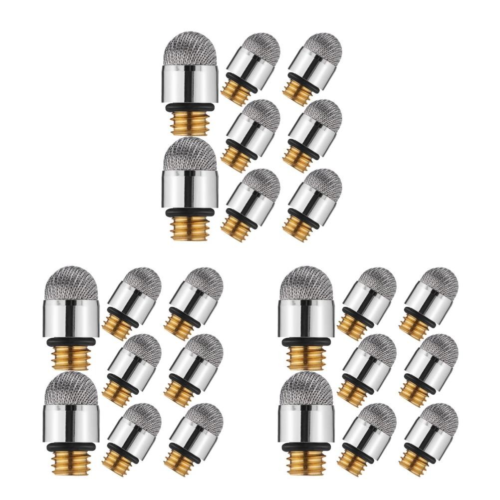24 pcs  6mm Mesh Fiber Replacement Nibs, M5 Thread Stylus Pen Tips