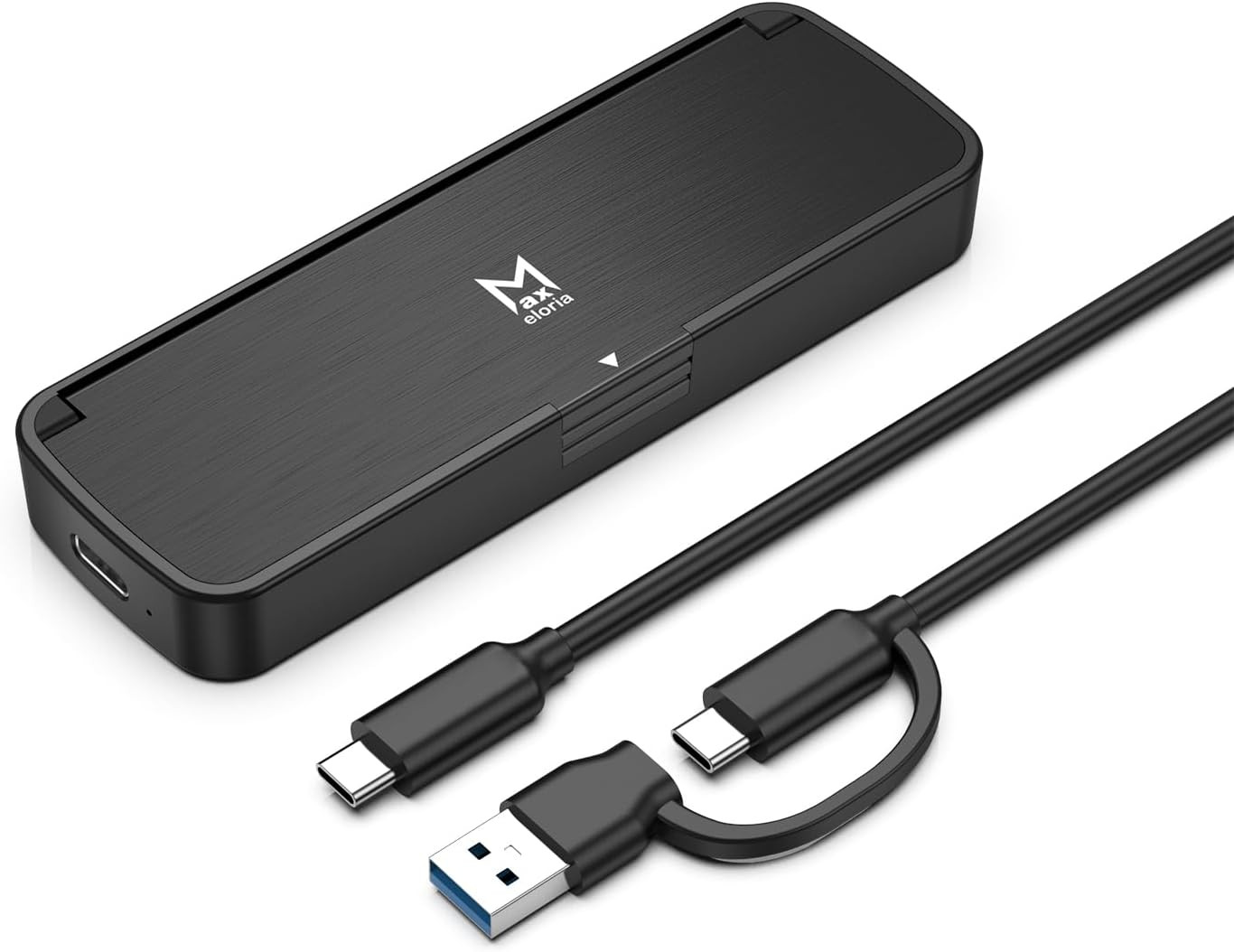 M.2 Nvme SSD Enclosure USB 3.2 Gen 2 10Gbps, Tool-Free External SSD Case