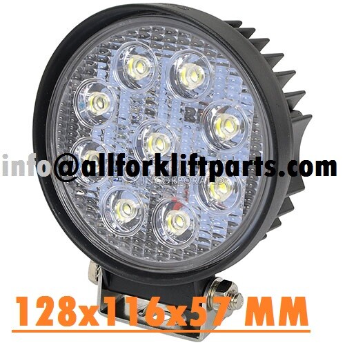 UNIVERSAL HEADLAMP LED HEAD LIGHT 12-80 V FORKLIFT TRACTOR INDUSTRIAL EQUIPMENT 