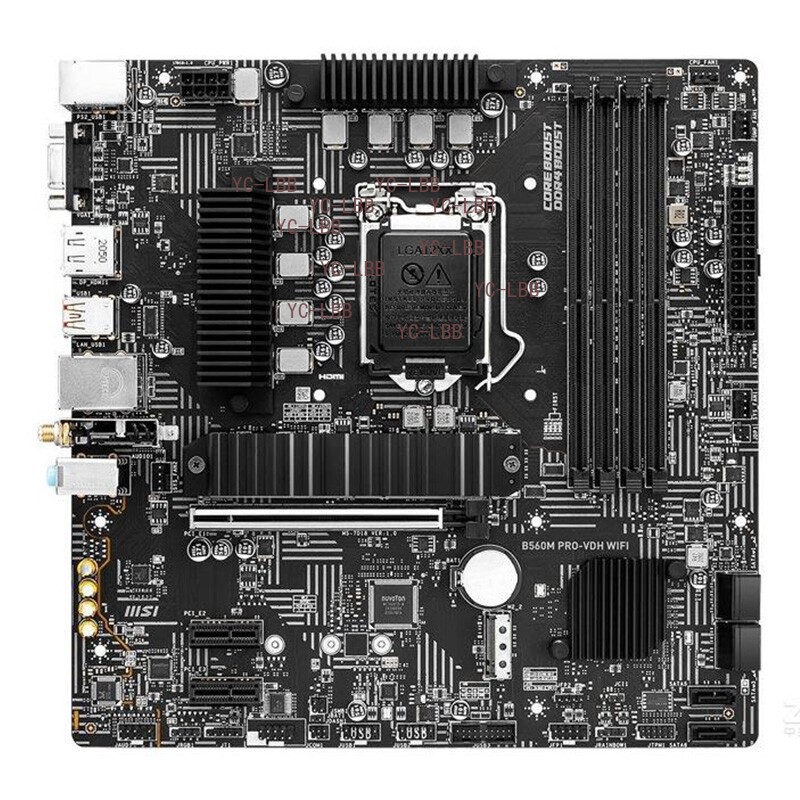 For MSI B560M PRO-VDH WIFI Motherboard LGA1200 DDR4 Micro ATX Mainboard