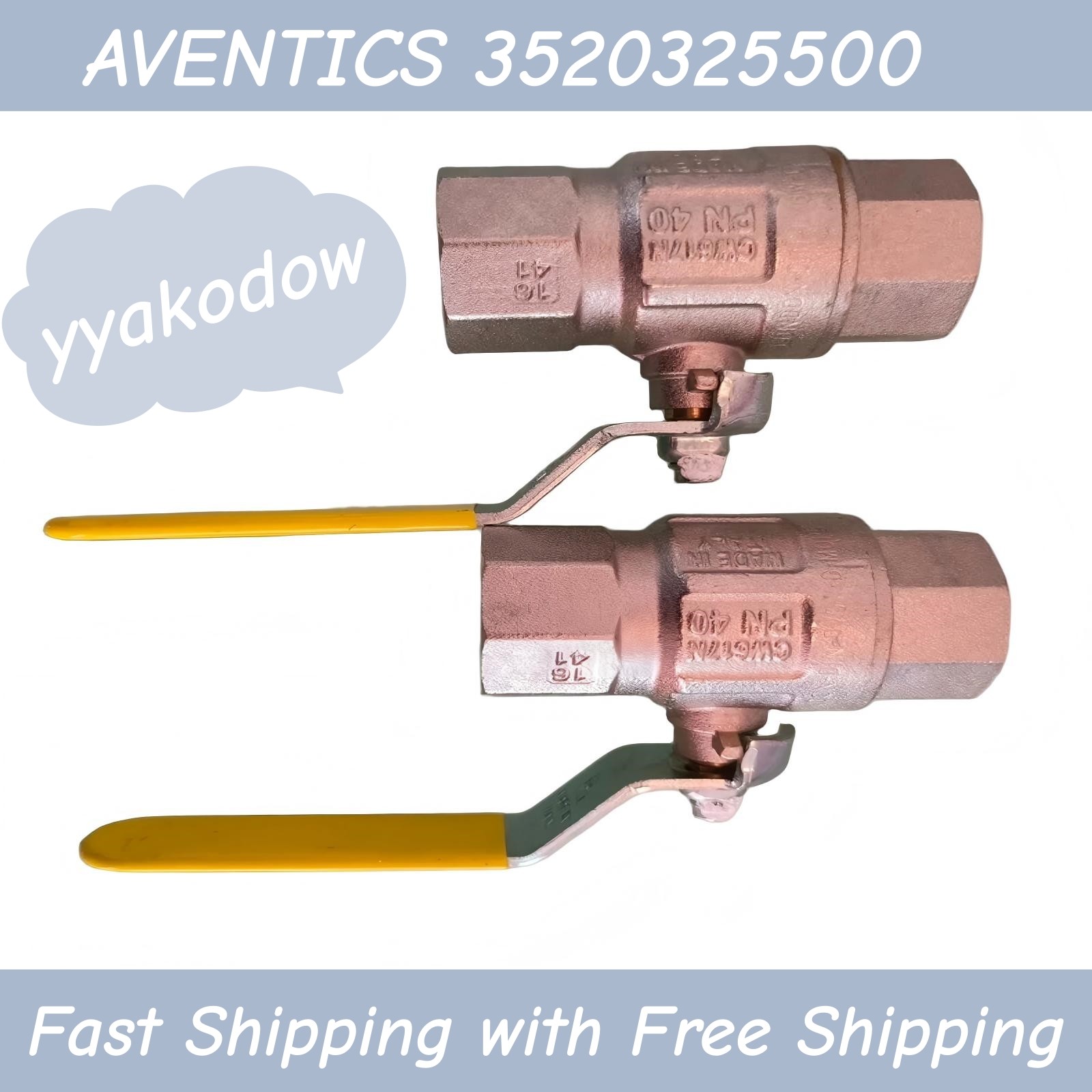 1PC New AVENTICS 3520325500 2/2 Way Shut-Off Valve G3/8 Pneumatic Control