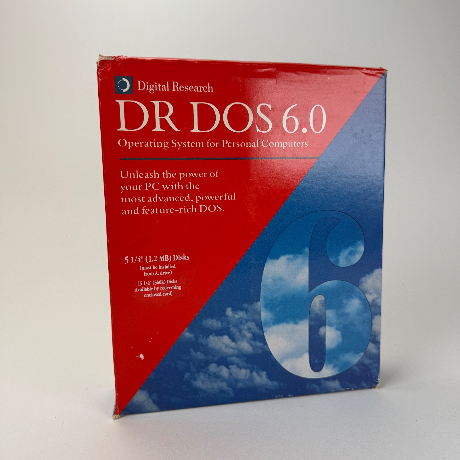 Digital Research DR DOS 6.0 Operating System for Personal Computers 5 1/4 Disks