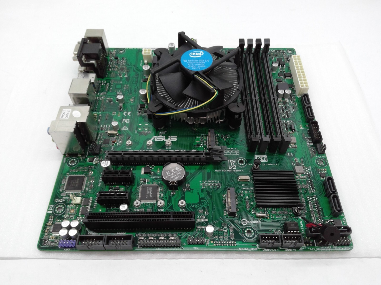 ASUS PRIME B250M-C micro ATX Motherboard +Intel core i3-7100@3.9GHz CPU/FAN