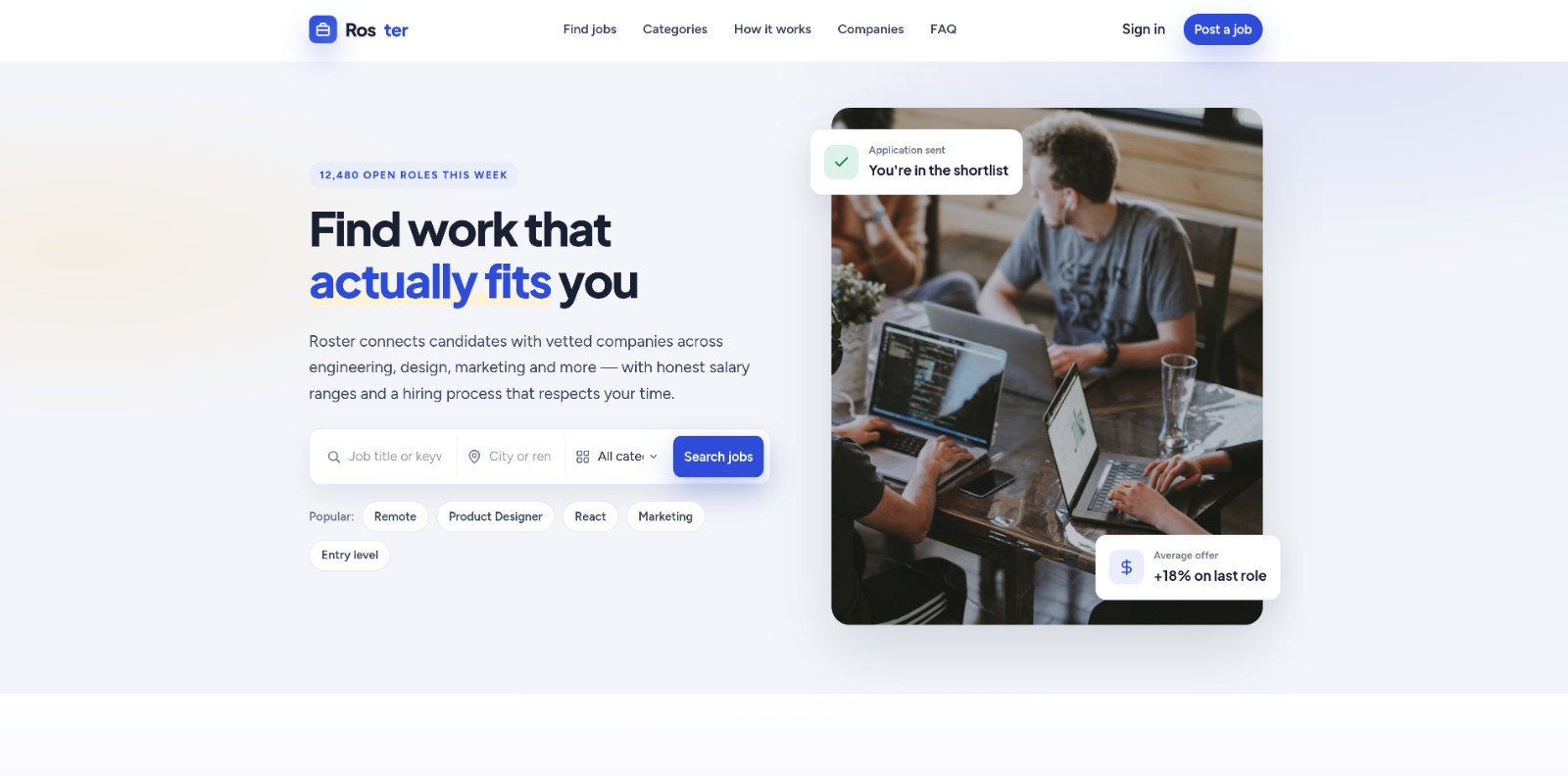 Job Board Careers Website HTML + Free Setup & 3 Mo High-Performance Hosting