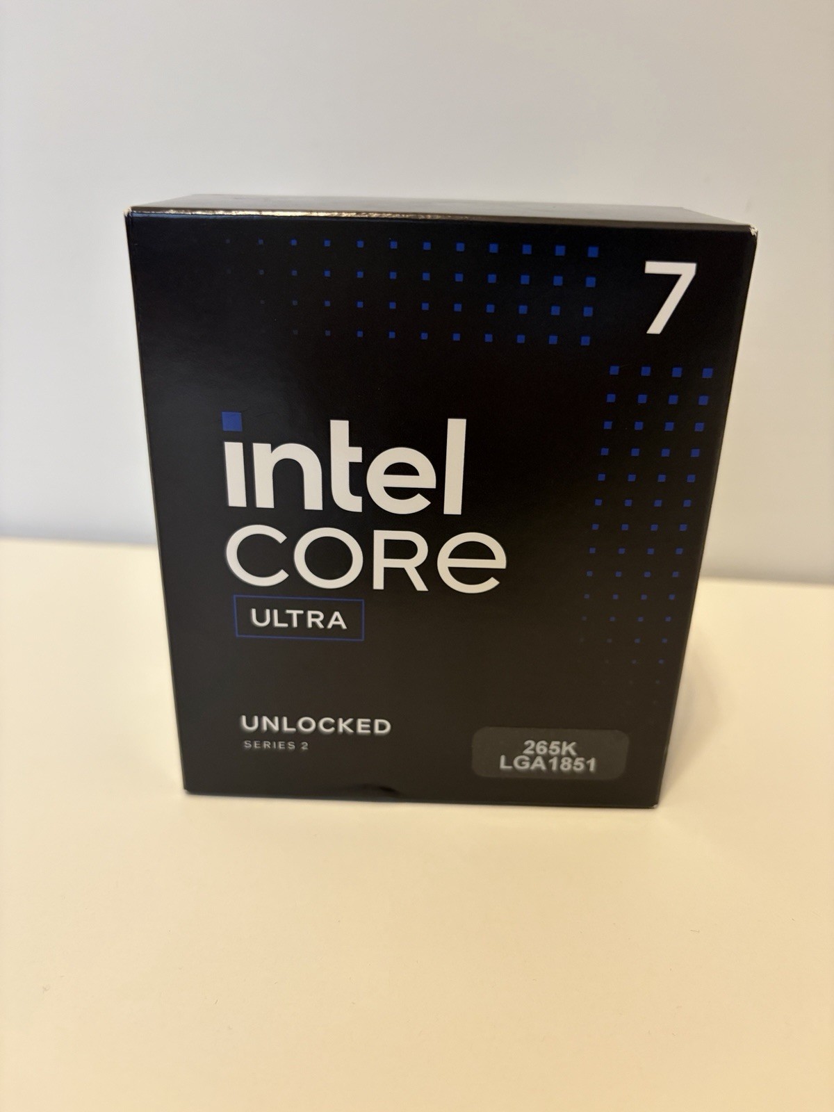 Intel Core Ultra 7 265K - LGA 1851 CPU - New, Sealed in box