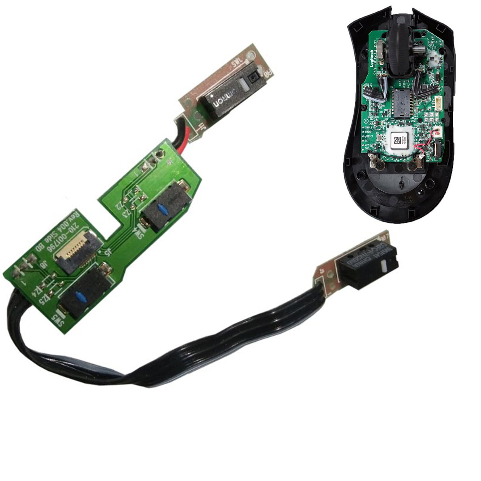 For Logitech G603 Wireless Mouse Mouse Micro Switch Board L&R Buttons Keys Board