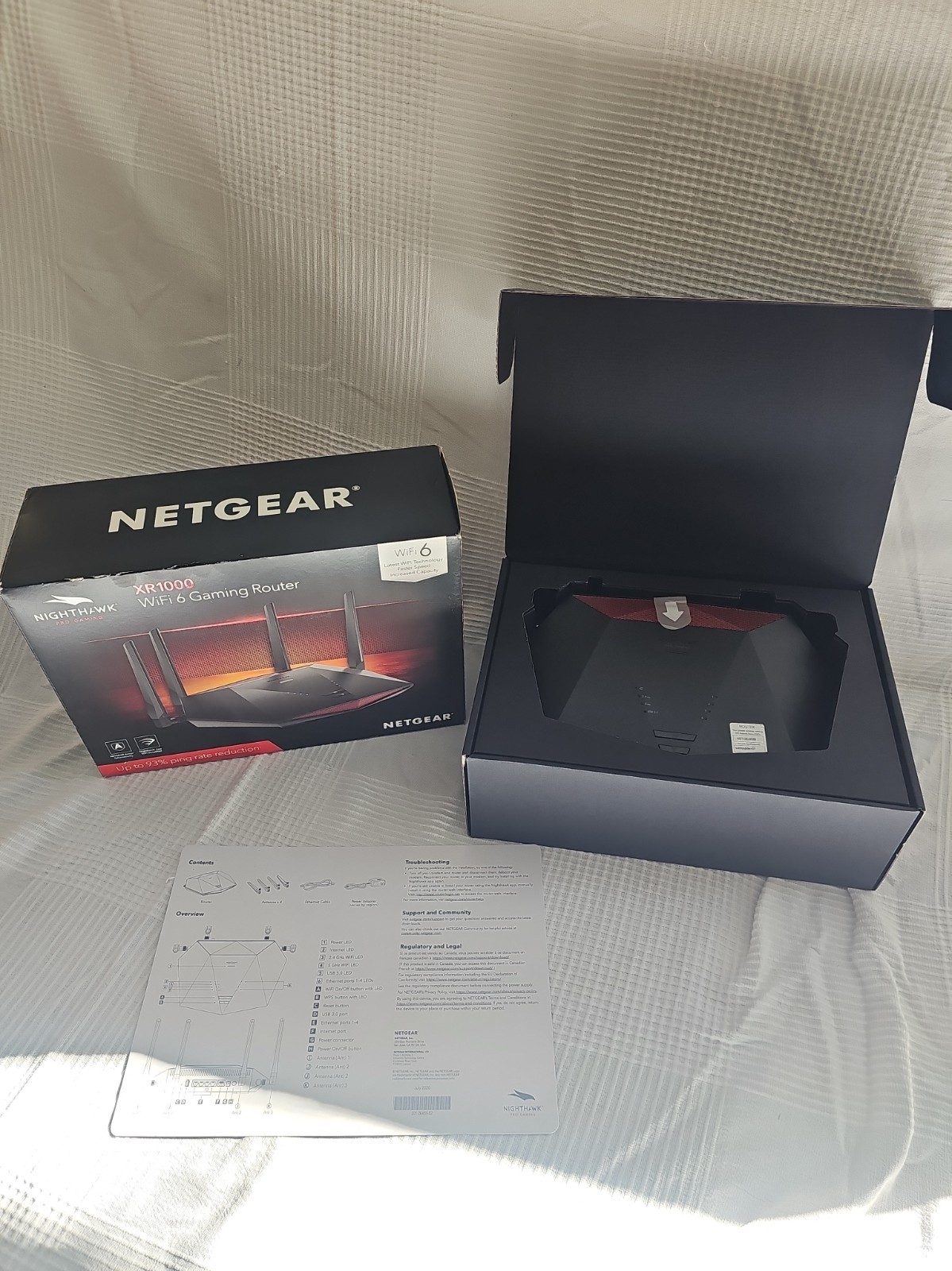 Netgear NIGHTHAWK XR1000 WiFi 6 Pro Gaming Router