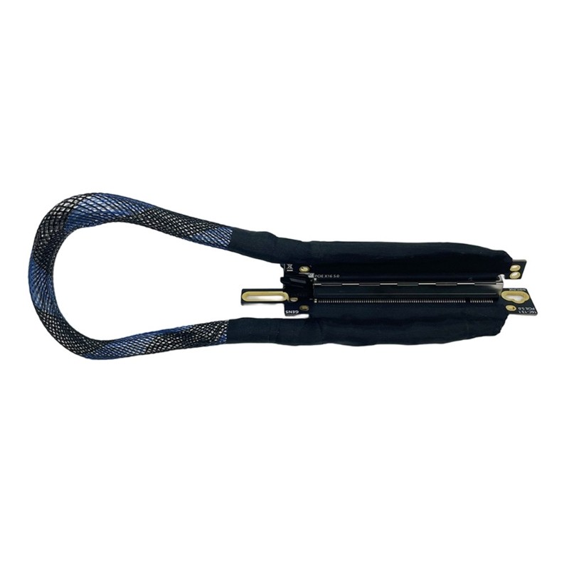 PCIE 5.0 X16 Extension Cable Fast Speed Graphics Card Connection 64GT\s Adapter