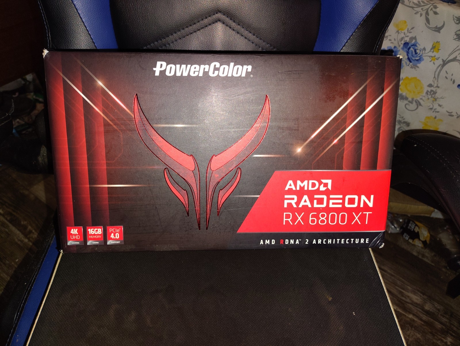 PowerColor Red Devil AMD Radeon RX 6800 XT 16GB GDDR6- Parts or Repair Only