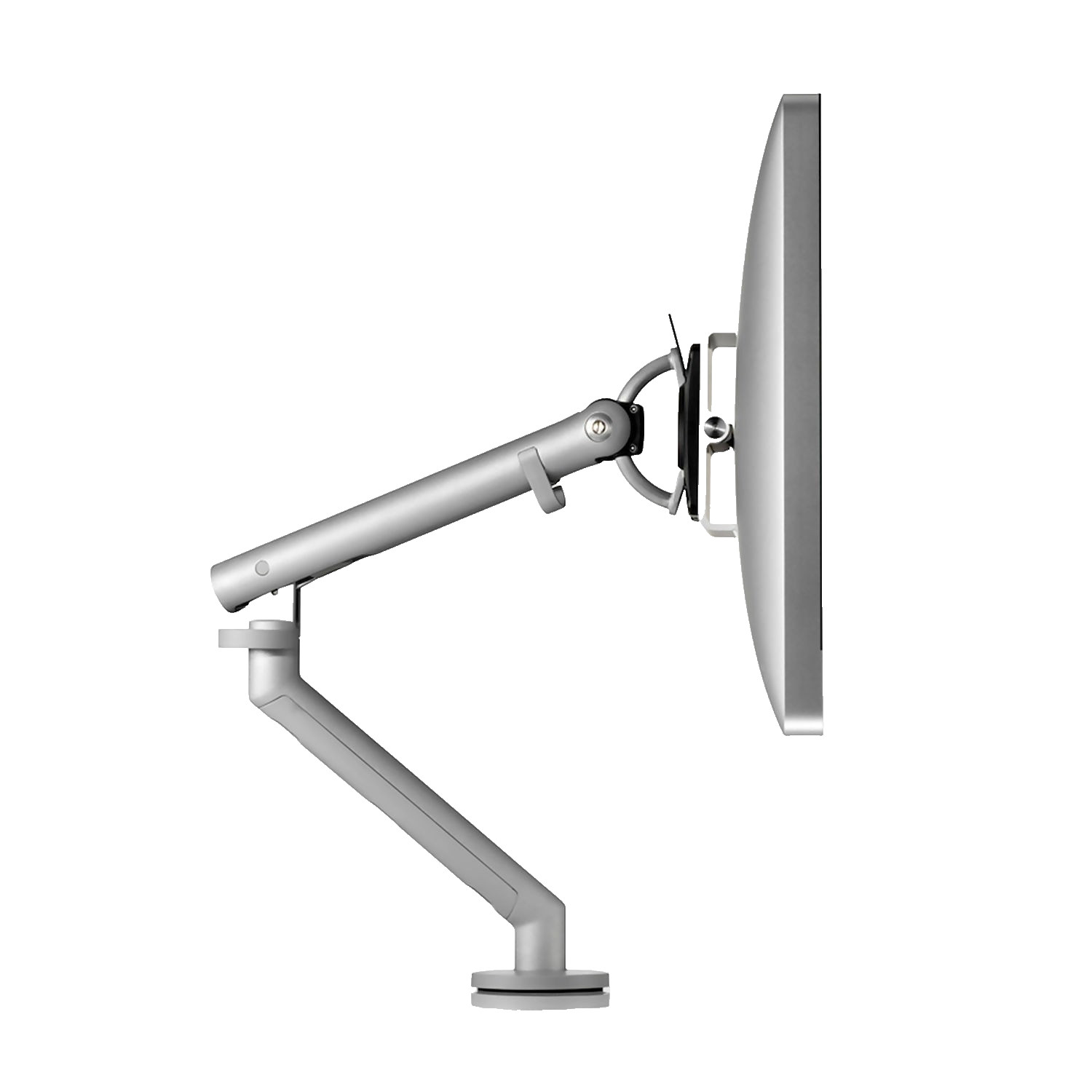 HERMAN MILLER COLEBROOK BOSSON SAUNDERS CBS FLO MONITOR ARM (VESA - SILVER)