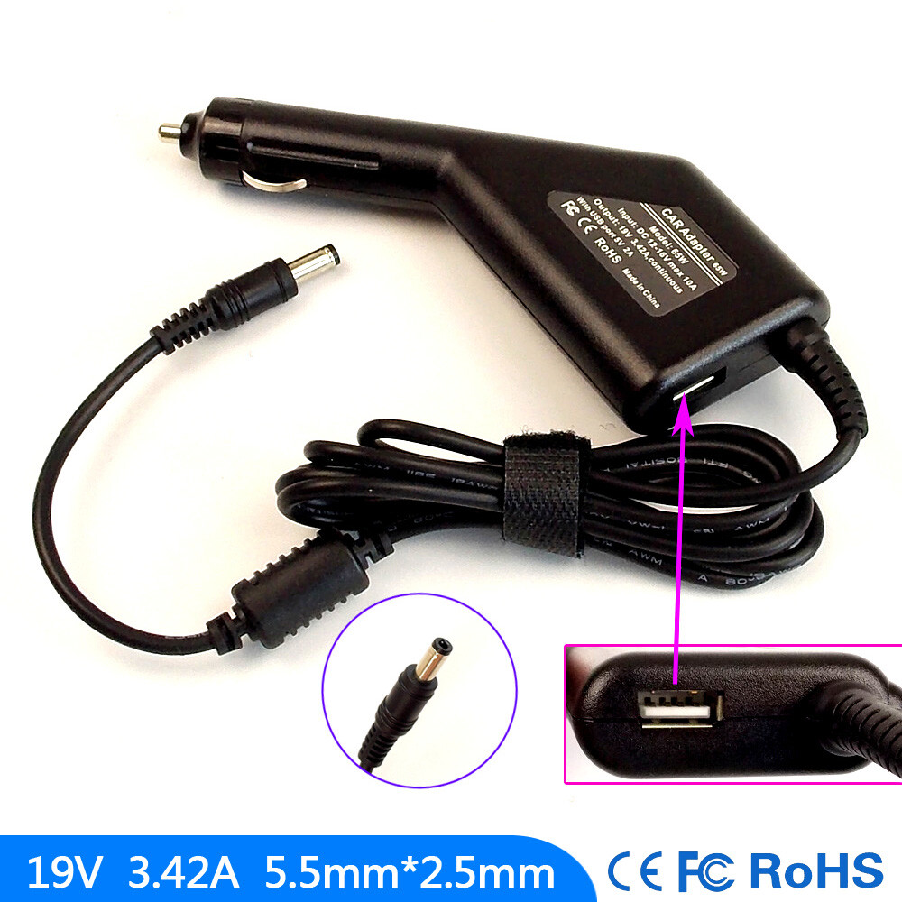 Laptop Car Charger For Asus F552CL-SX017H F550VC-XX035H F550ZE X554LA-X0515H