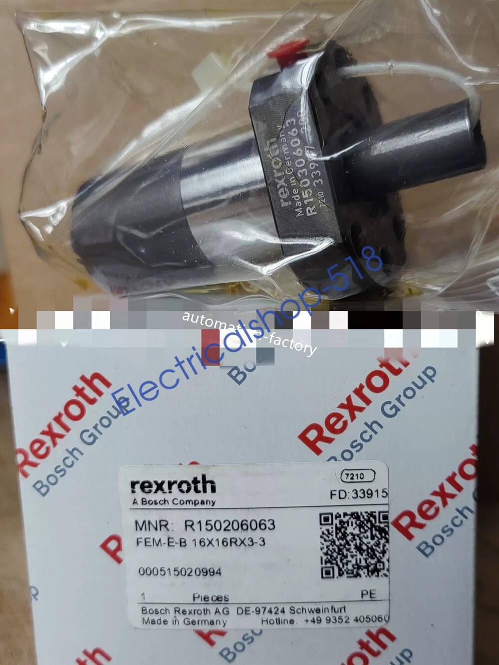 R150306063 Rexroth Nut Screw R150206063 New DHL/FedEx