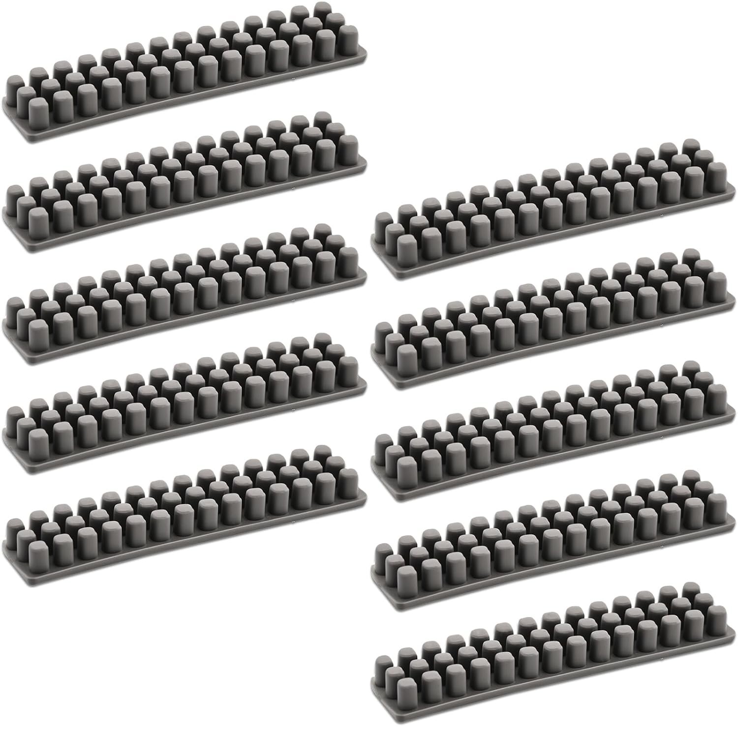 Silicone 10-Piece Nozzle Wiper Set for Bambu Lab A1 - Easy Installation
