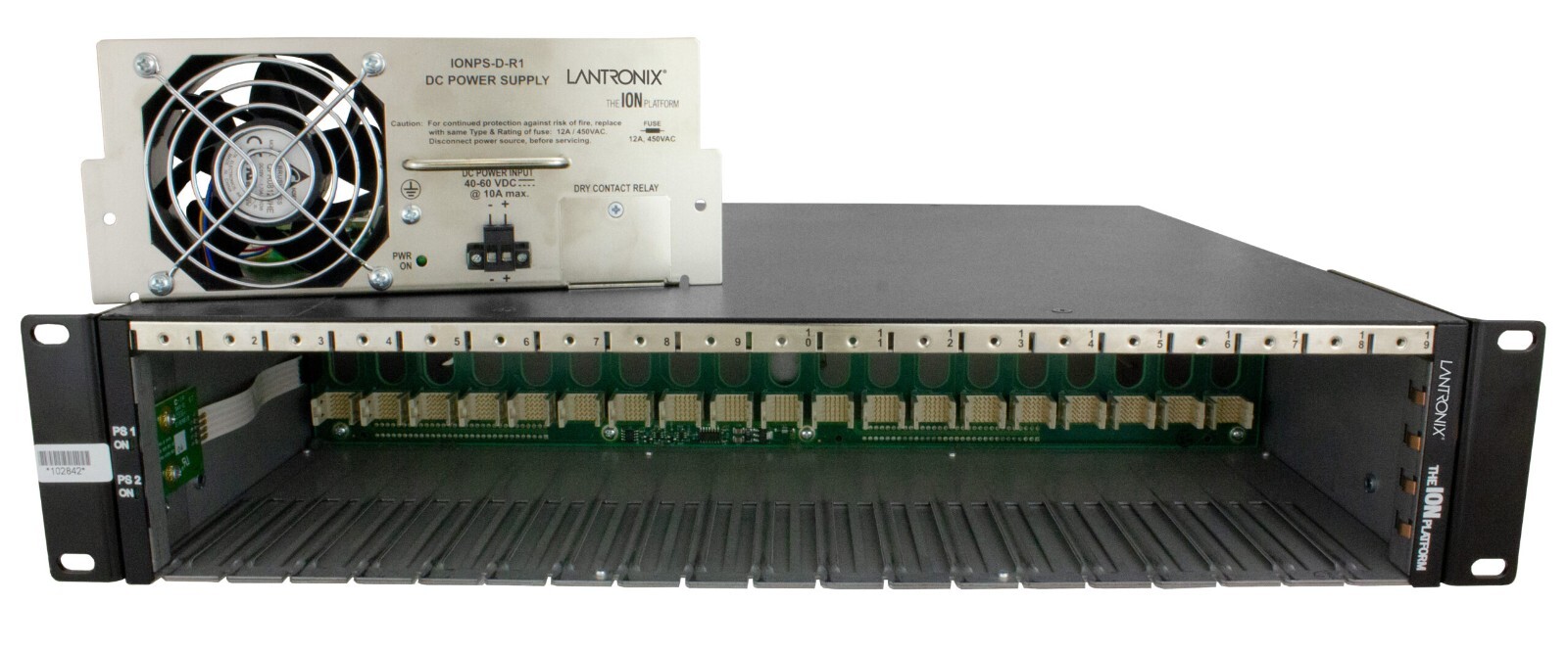 SERVER CHASSI Transition Networks 19-slot Chassis For Ion Platform, Ac Powered