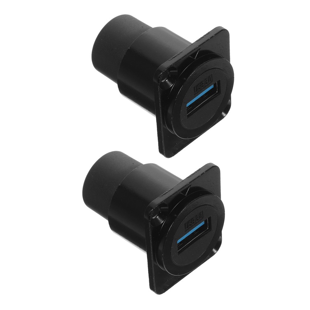Waterproof USB Port Panel Mount Durable Pc Metal Connector for Industrial Use