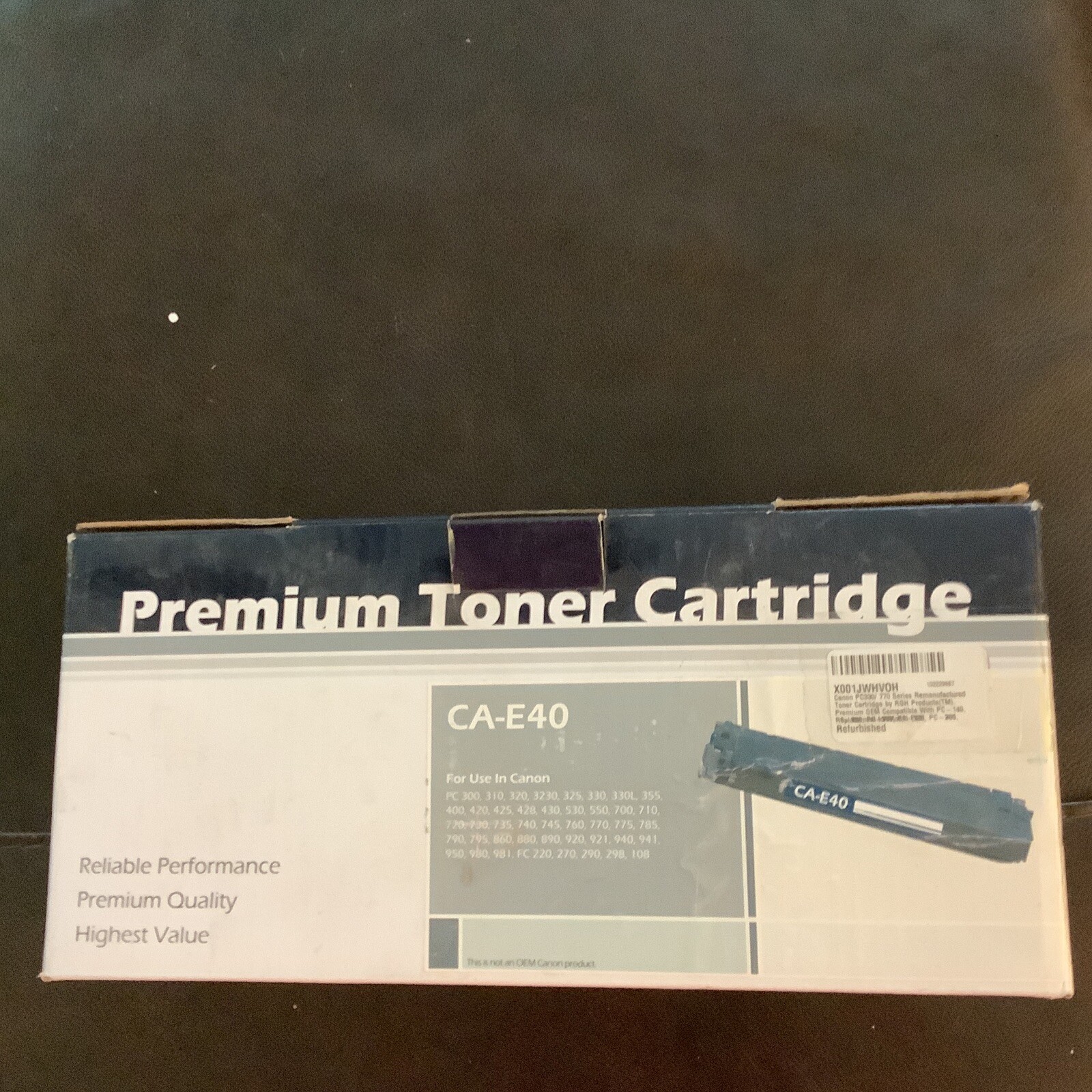  Premium Toner Cartridge CA-E40