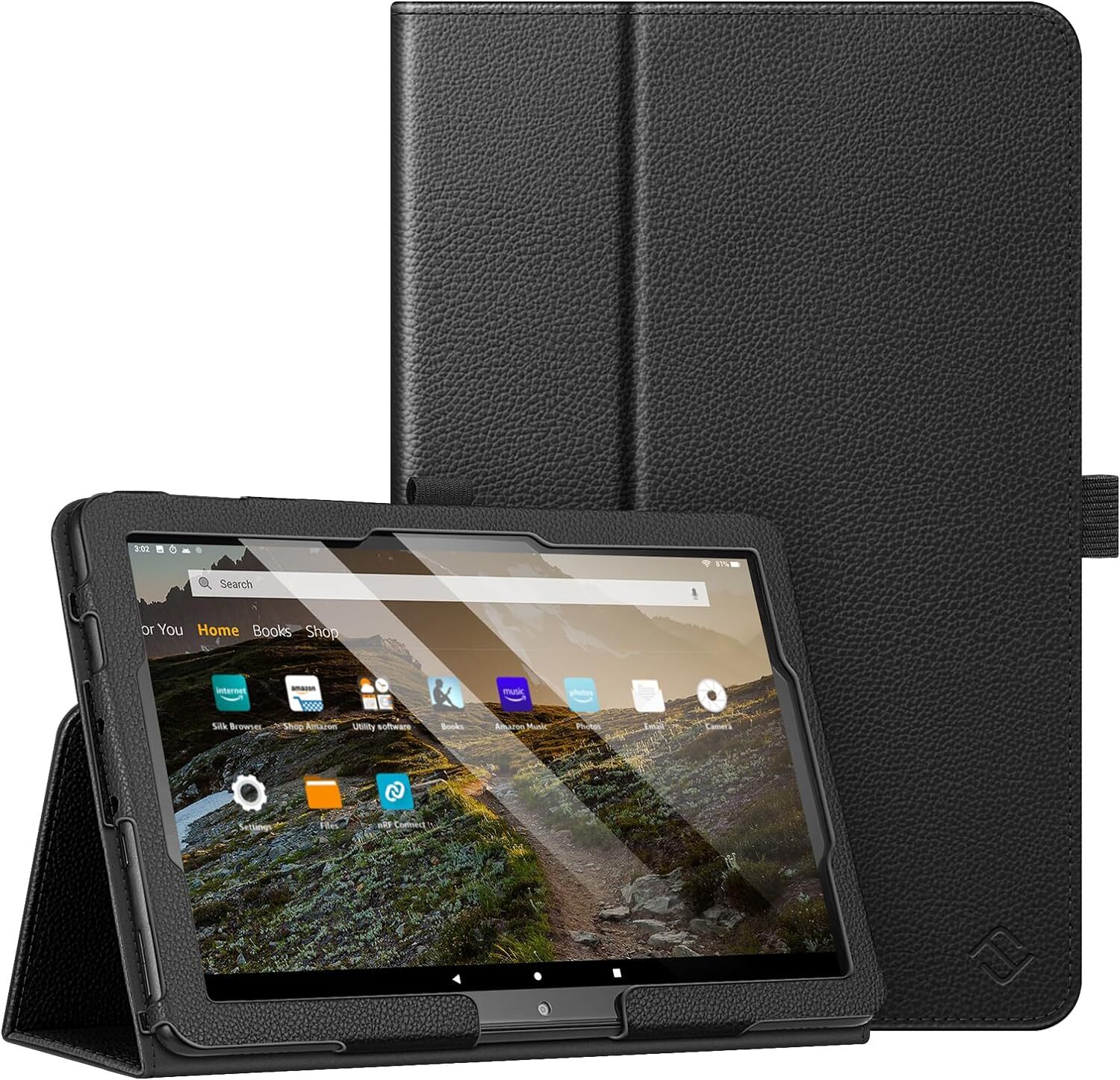 Folio Case For Amazon Fire HD 10 /HD 10 Plus 13th 2023 Tablet Slim Stand Cover