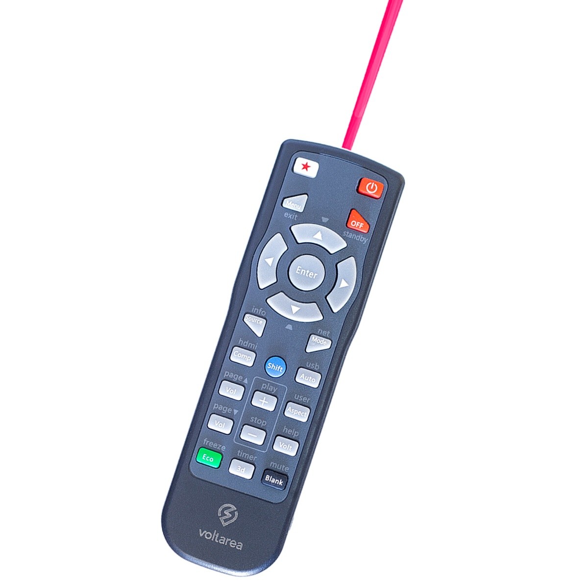 Remote Control For NEC NP100 projector with Laser Pointer