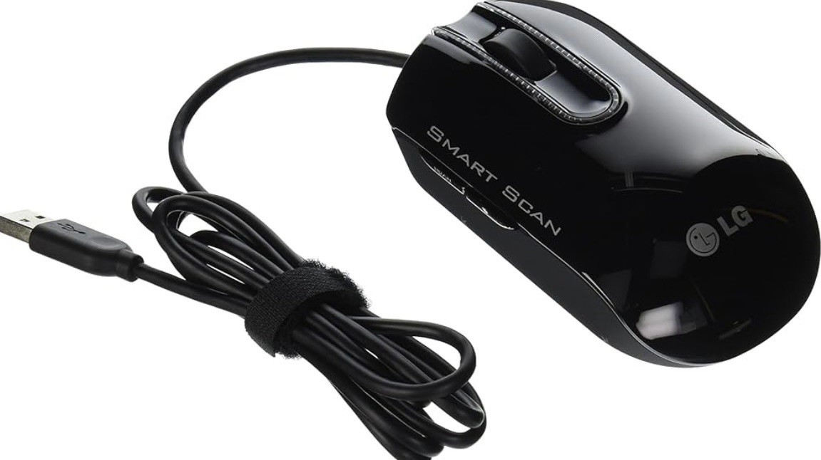 LSM-100 Mouse Scanner LG Smart Scan Brand New Windows PC Mac Compatible Sealed