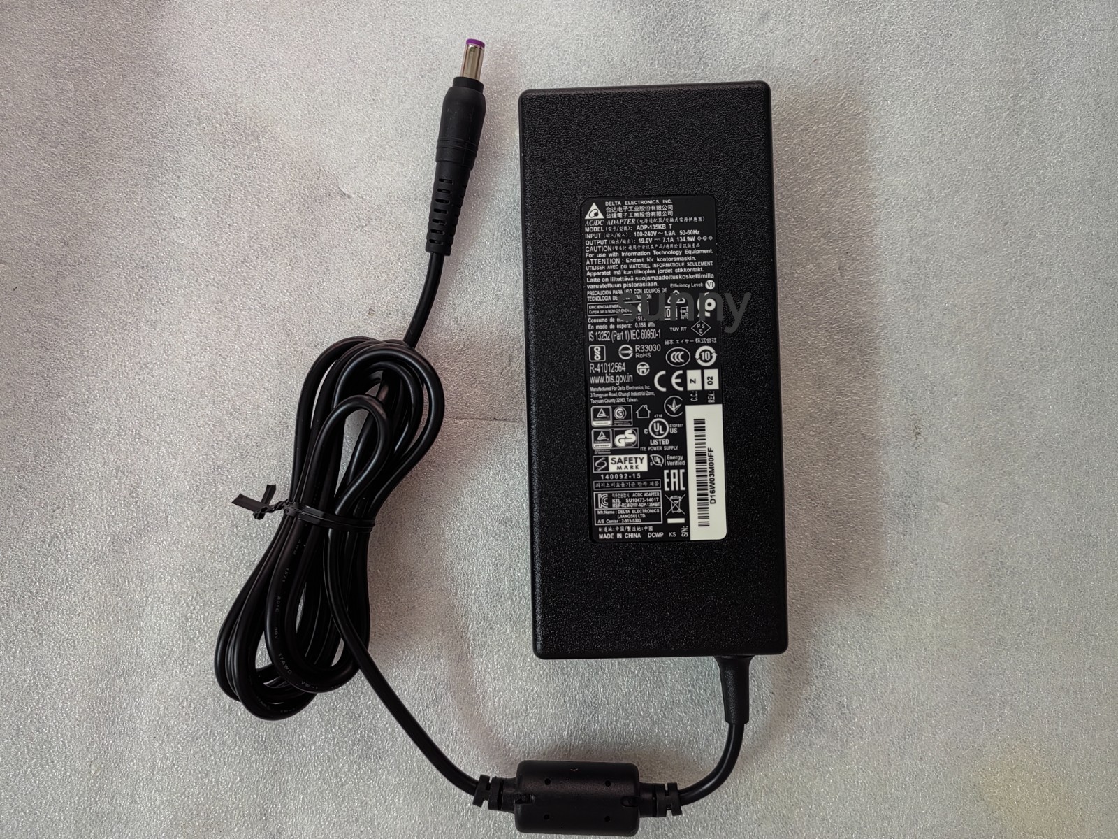 For Acer Revo RB102 Mini PC Delta 19V 7.1A 135W ADP-135KB T Original AC Adapter