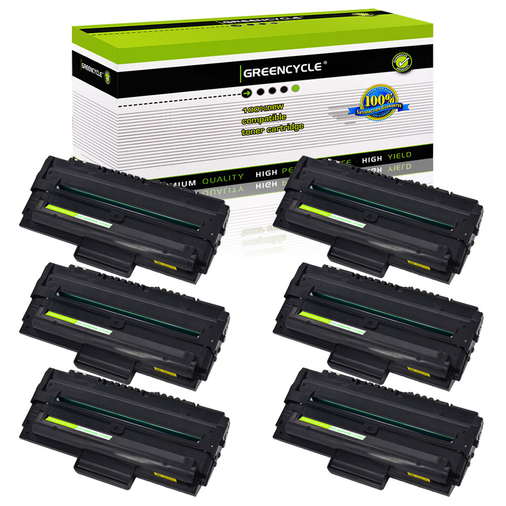 6PK SCX4200 Black Toner Cartridges For Samsung SCX-4200 SCX-D4200A SCX-4200D3