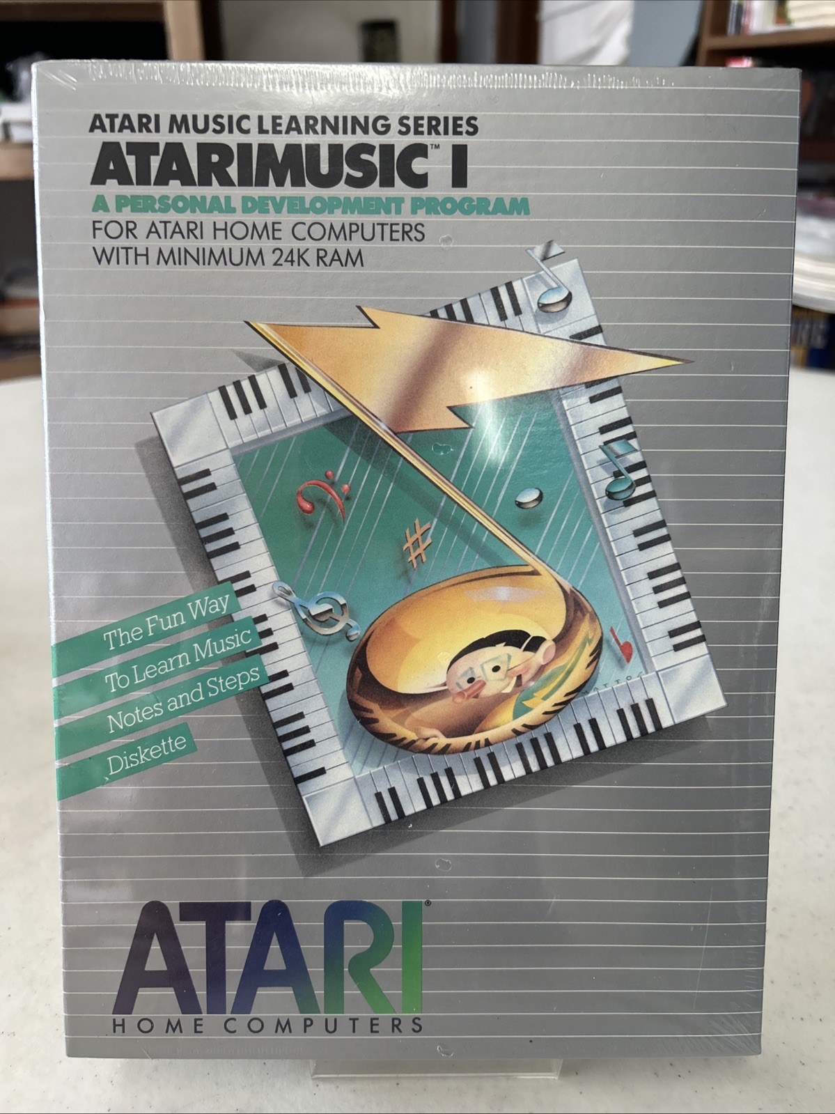 ATARIMUSIC II - Vintage Atari 400/800 Computer Software - BRAND NEW & SEALED