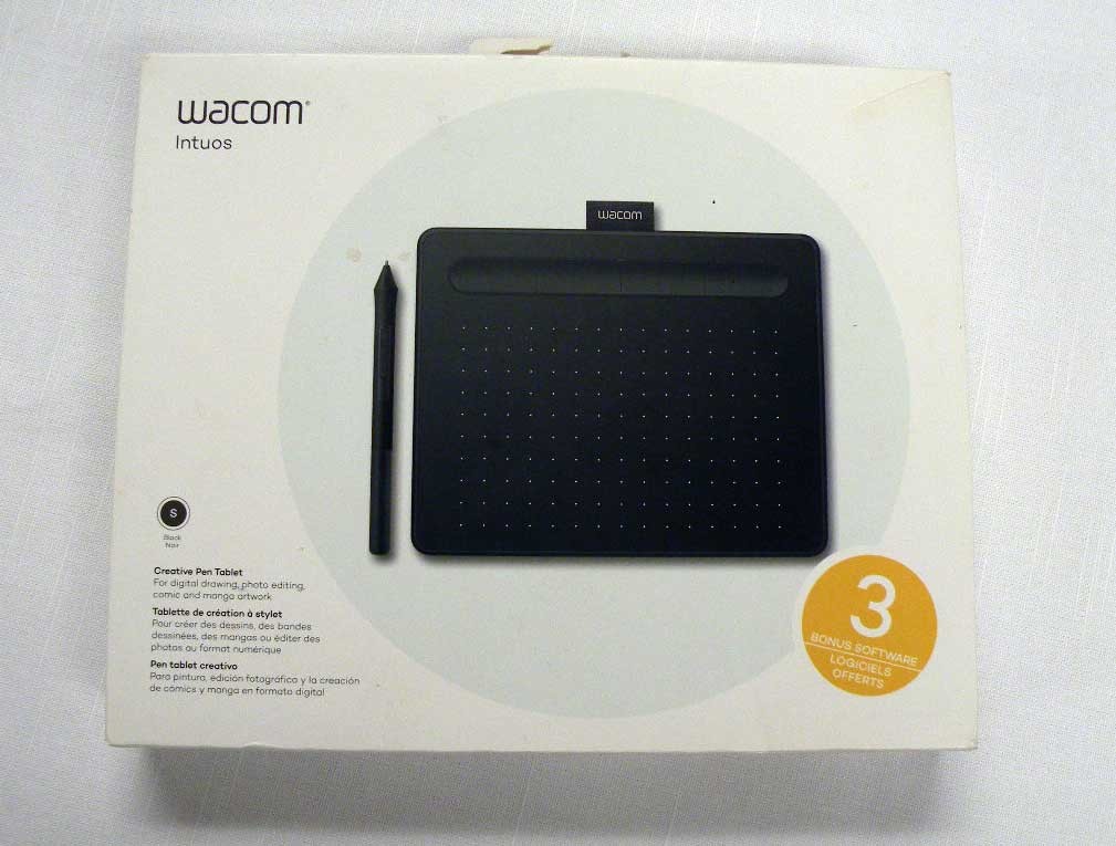 Wacom Intuos S Pen Drawing Tablet CTL-4100