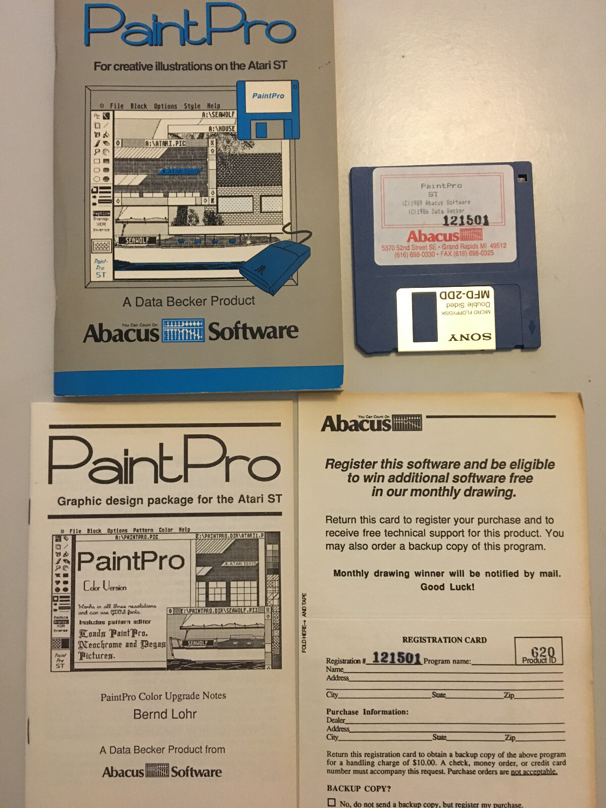 PaintPro for Atari ST