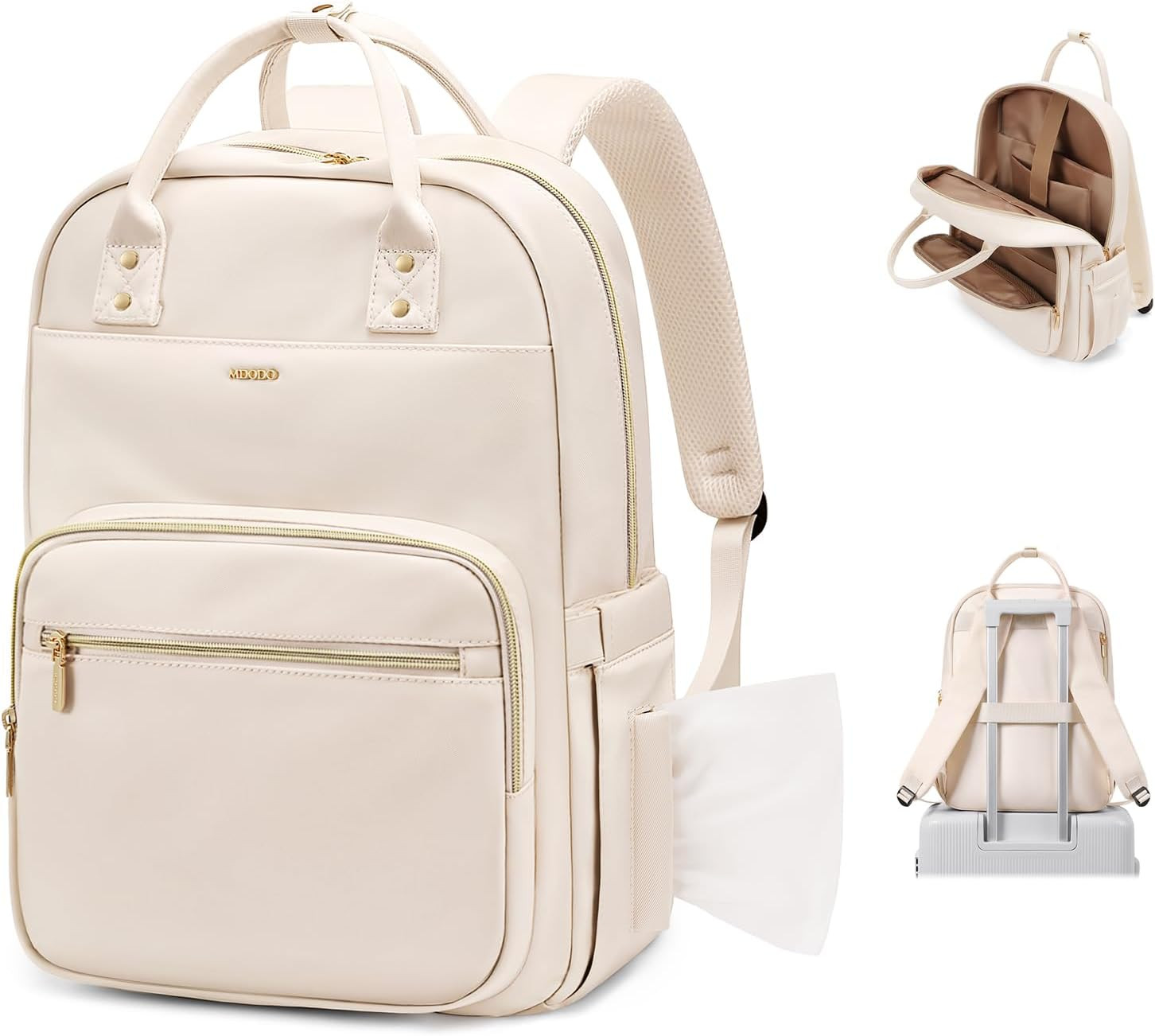 16 Inch Laptop Backpack for Women - Waterproof Daypack for Work & Travel