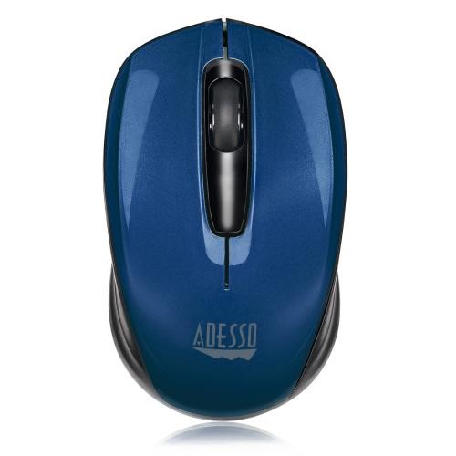 Open Box: ADESSO BLUE  IMOUSES50 2.4GHZ WIRELESS MINI OPTICAL MOUSE .  1200 DPI,