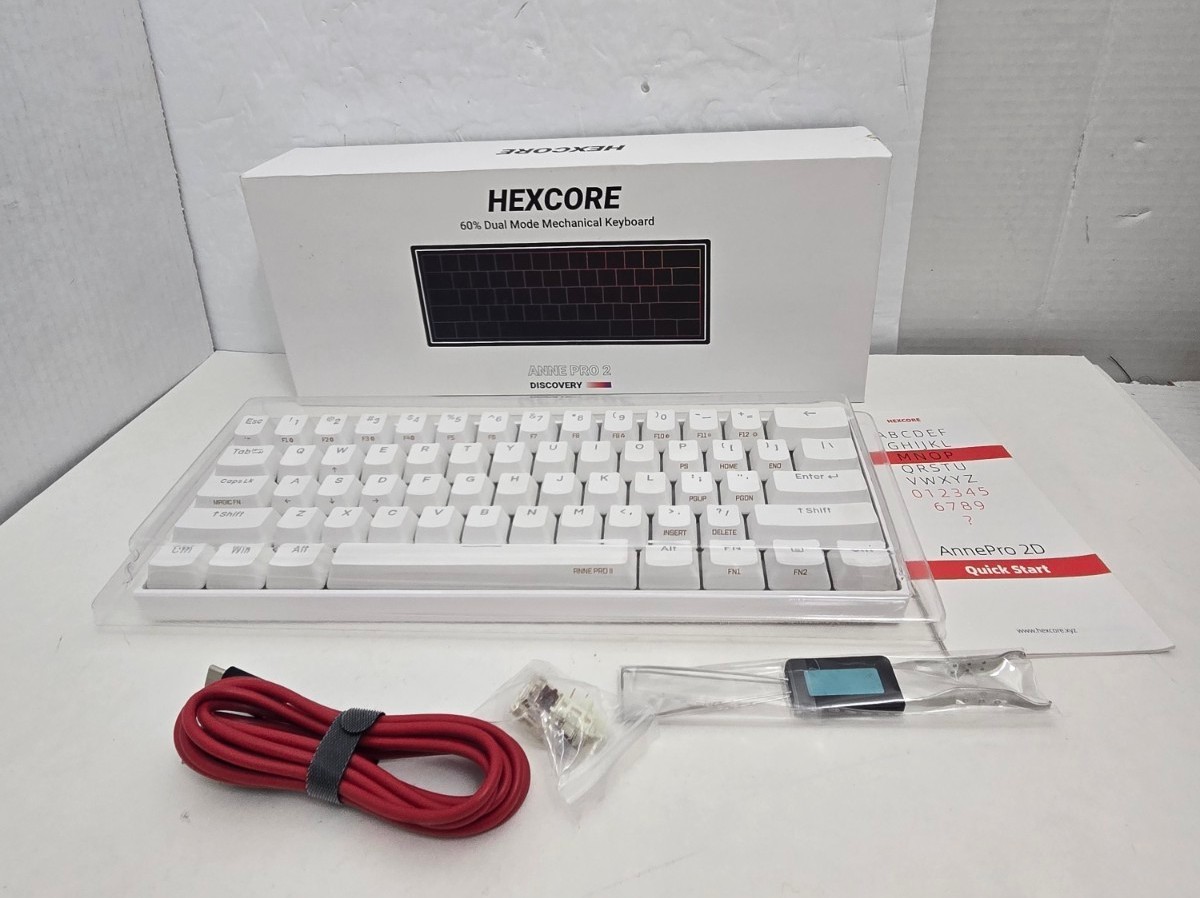 Hexcore Anne Pro 2 Mechanical Gaming Keyboard 60% Dual Mode D2