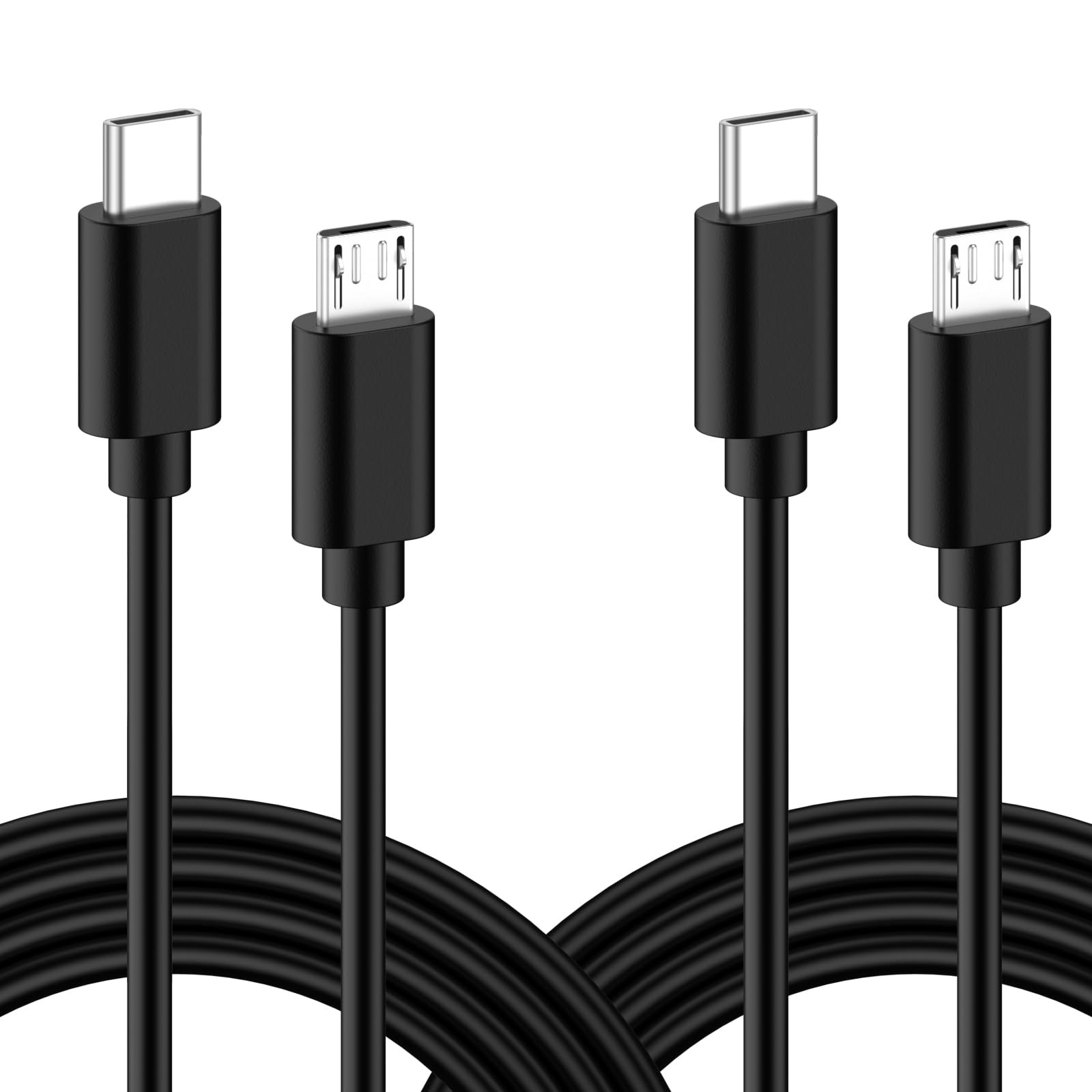 Meliya 2 Pack PS4 Controller Charging Cable, 3.3ft USB Type C to 3.3 feet