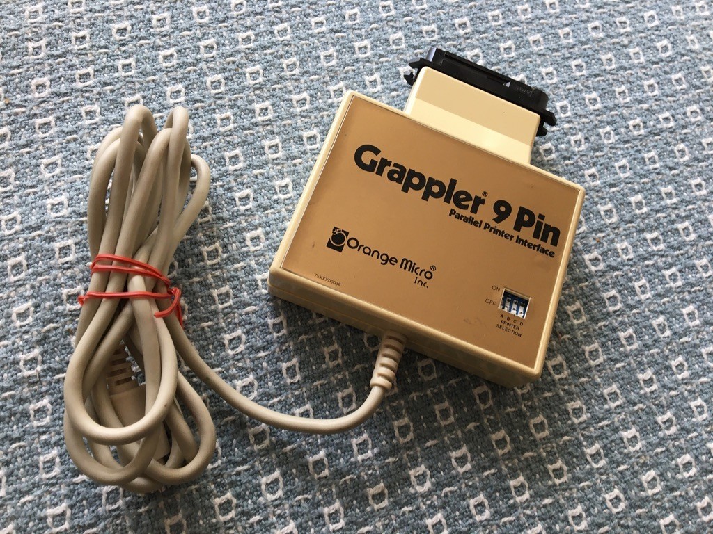 Grappler 9 Pin Vintage Parallel Printer Interface by Orange Micro