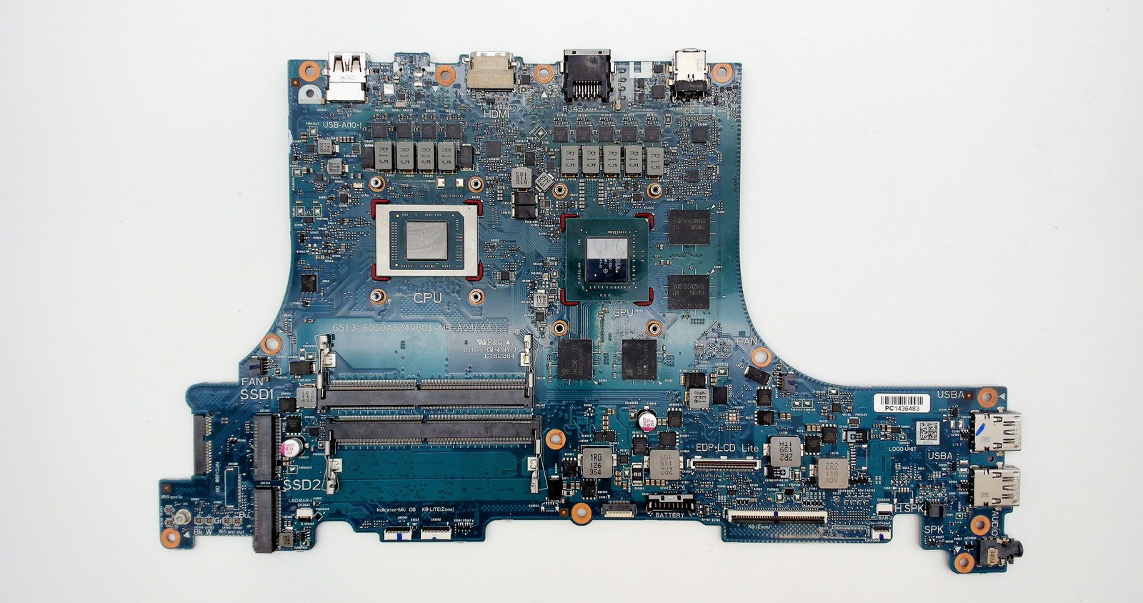 ASUS ROG Strix G15 G513 Series Ryzen 9 5900HX RTX 3050Ti 4GB Motherboard