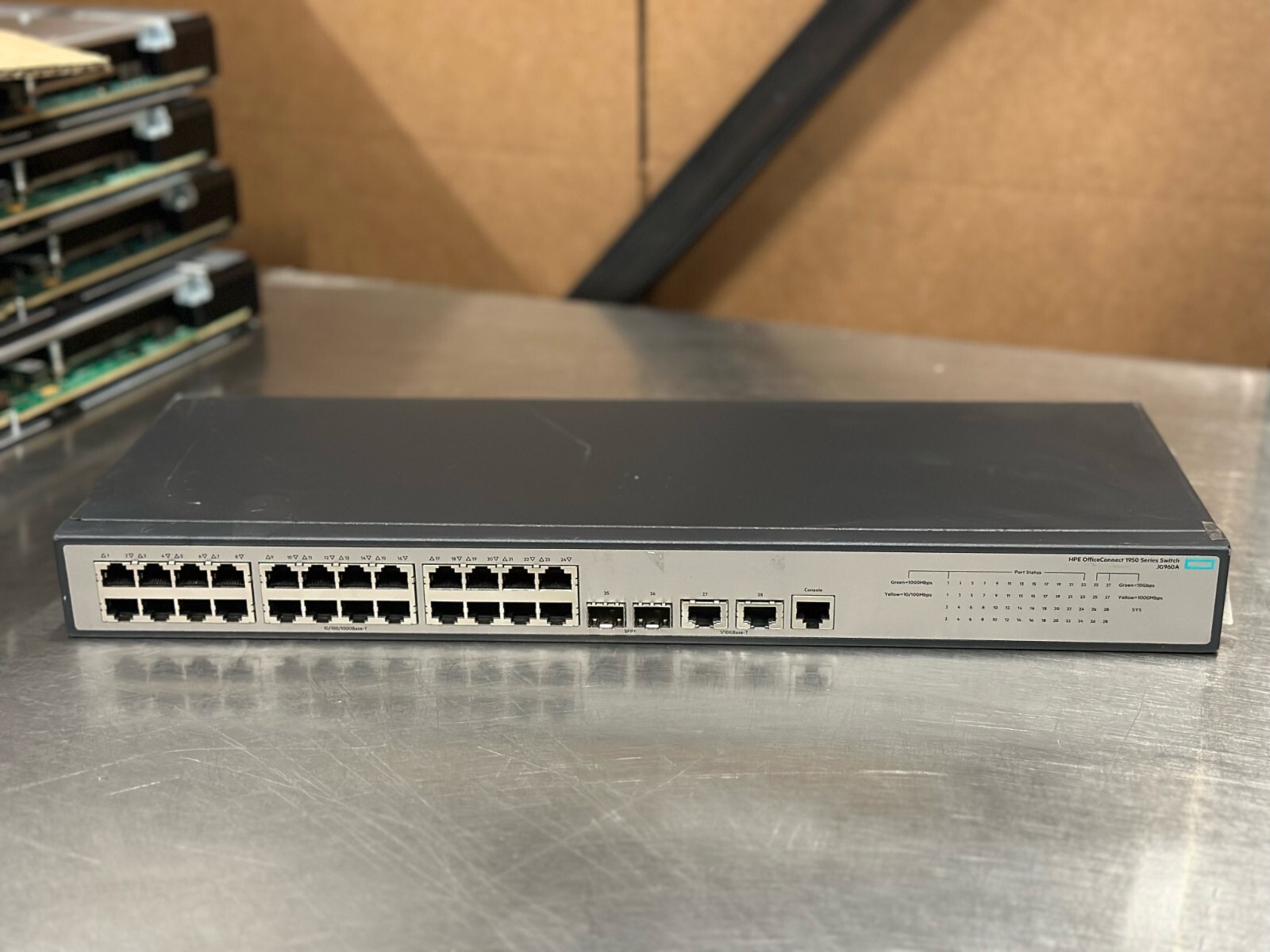 HP JG960A HP 1950-24G-2SFP+-2XGT SWITCH