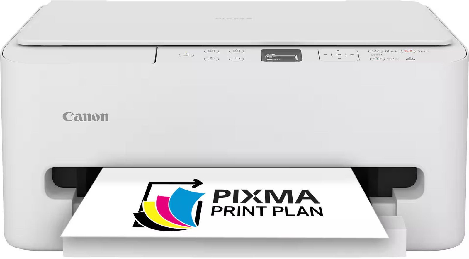 Canon - PIXMA TS6520 Wireless All-In-One Inkjet Printer - White