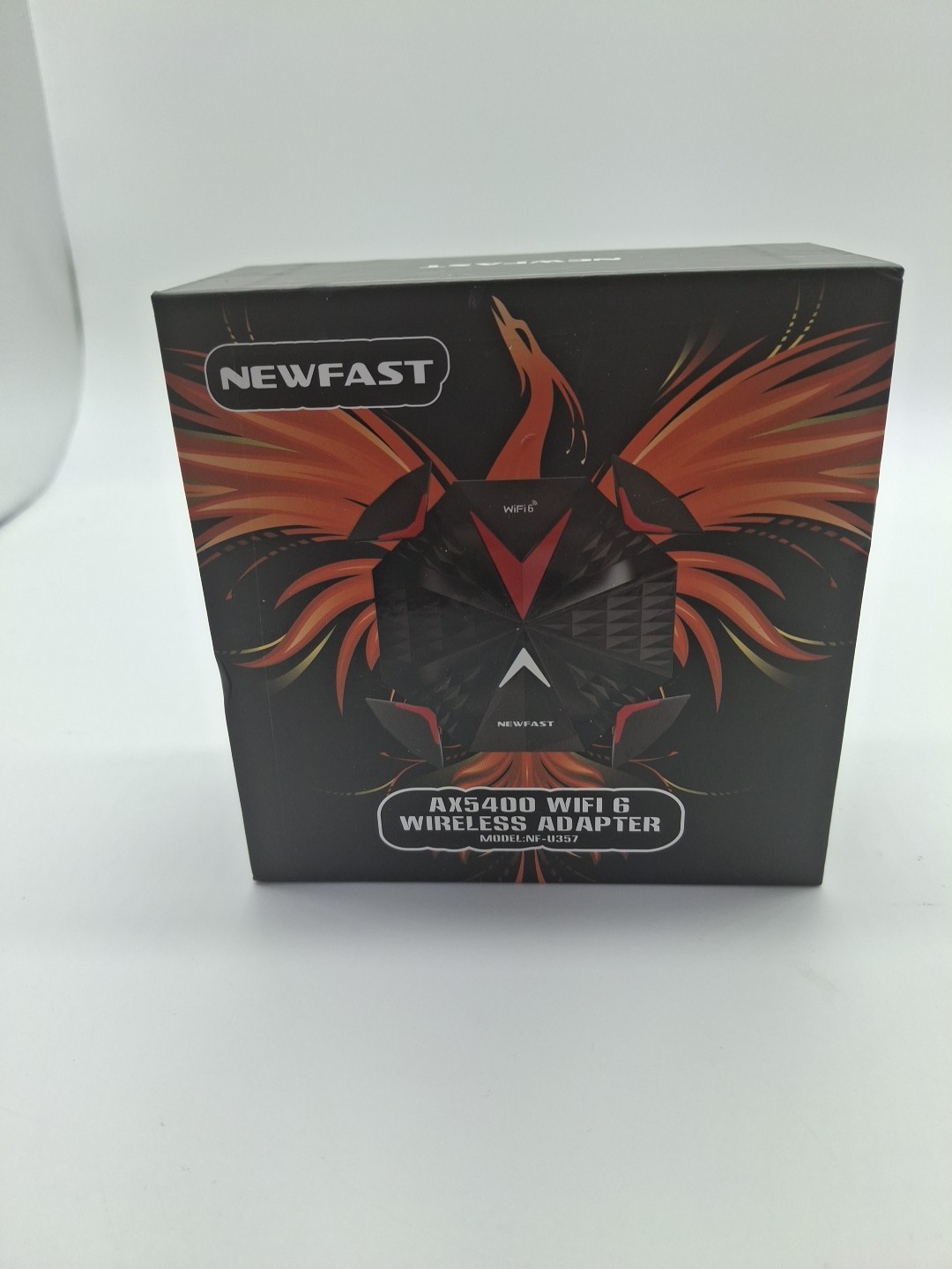 Newfast AX5400 Wi-Fi 6 Gaming Wireless Adapter 4 Antennas Tri-band 5400 Mbps New