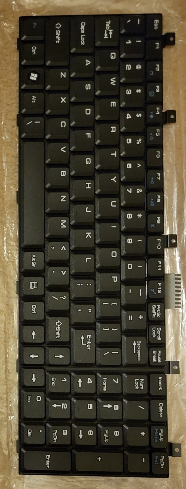 New MSI MP-08C23US-359 keyboard US for MS-6837D, CX600, VR & EX Series