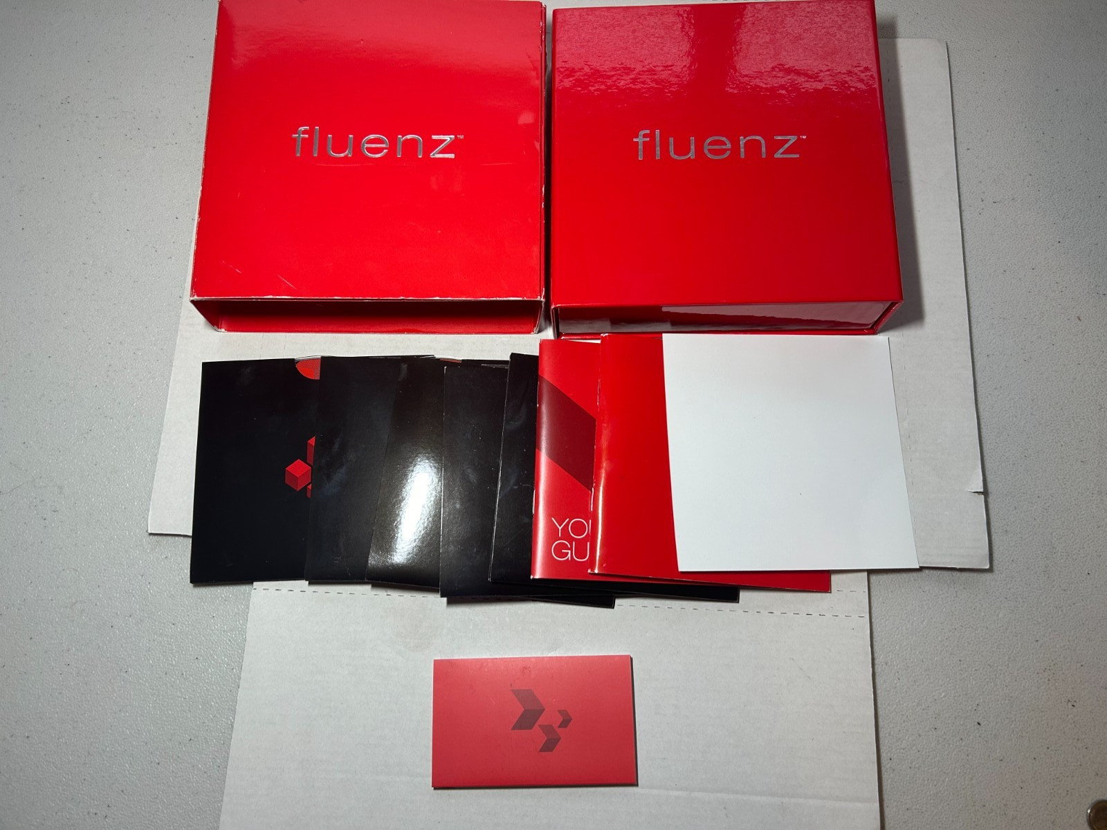 Fluenz Learn Spanish Language Learning Kit 10 CD-ROM Discs Compete Red Box Set