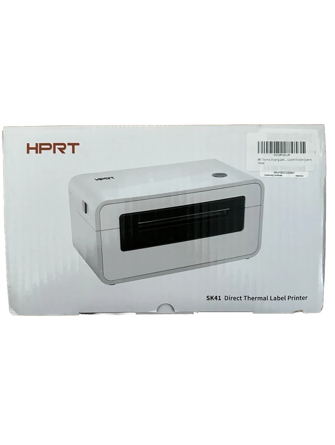 HPRT Thermal Shipping Label Printer - 4x6" - Desktop Label Printer for Small Biz