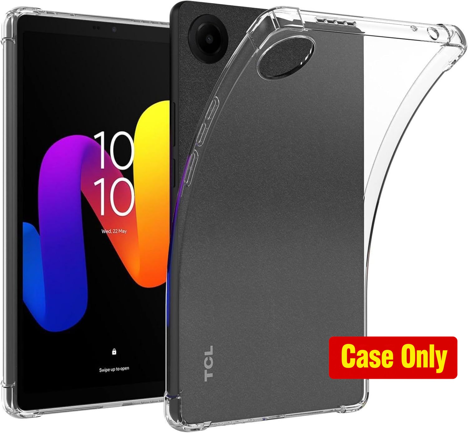 Case for TCL Tab 8 Gen 2 8.7-inch Tablet - Ultra Clear Soft Flexible TPU Cover