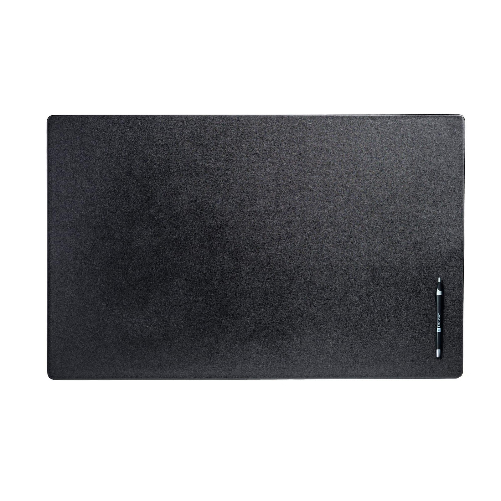 Leather Blotter Pad Without Side Rails for Writing Desk 30” x 19” Black