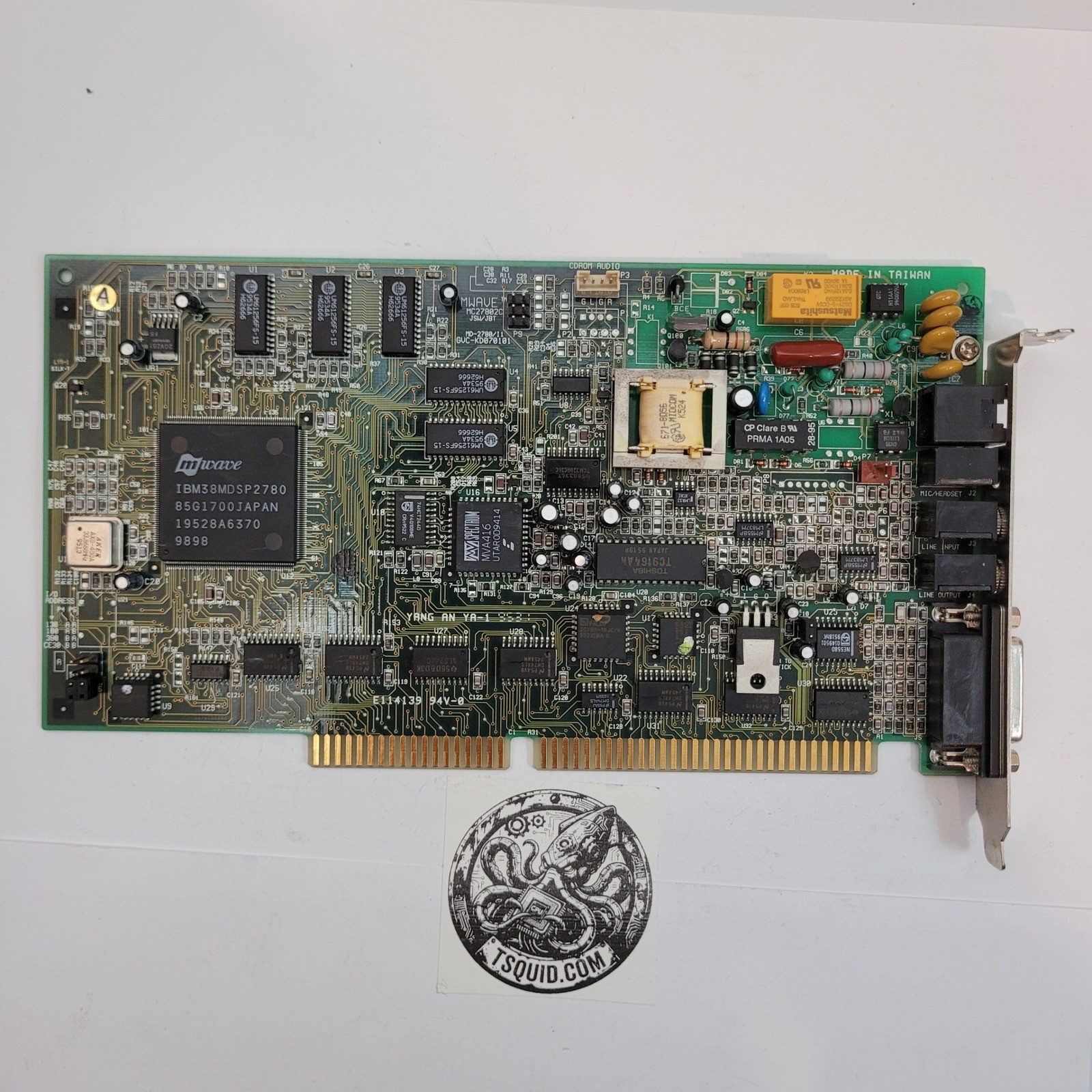 IBM Mwave MD-2780/I ISA Sound Card Modem Adapter 42H1970 Vintage PC Hardware