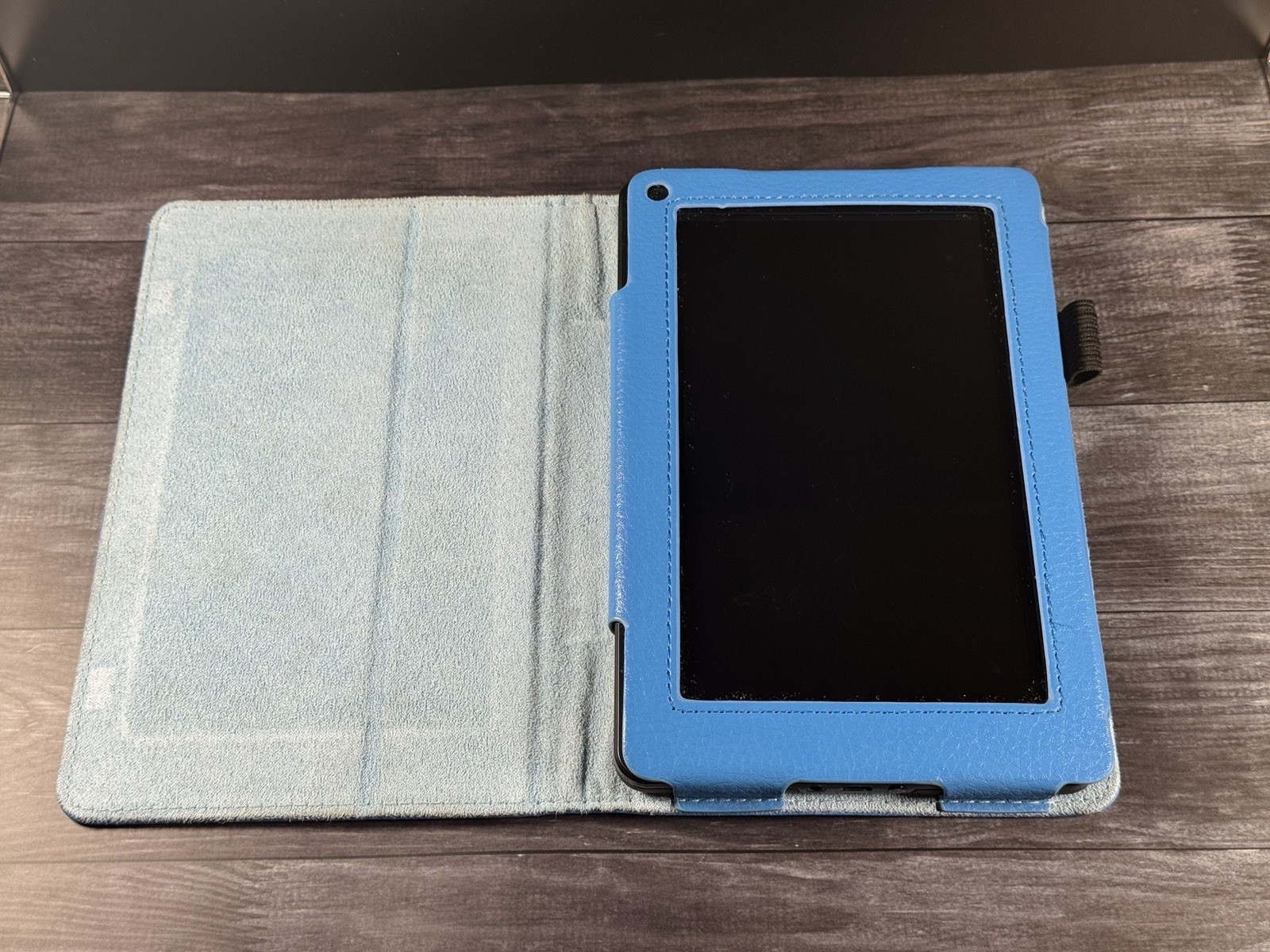 Amazon Kindle with folio case