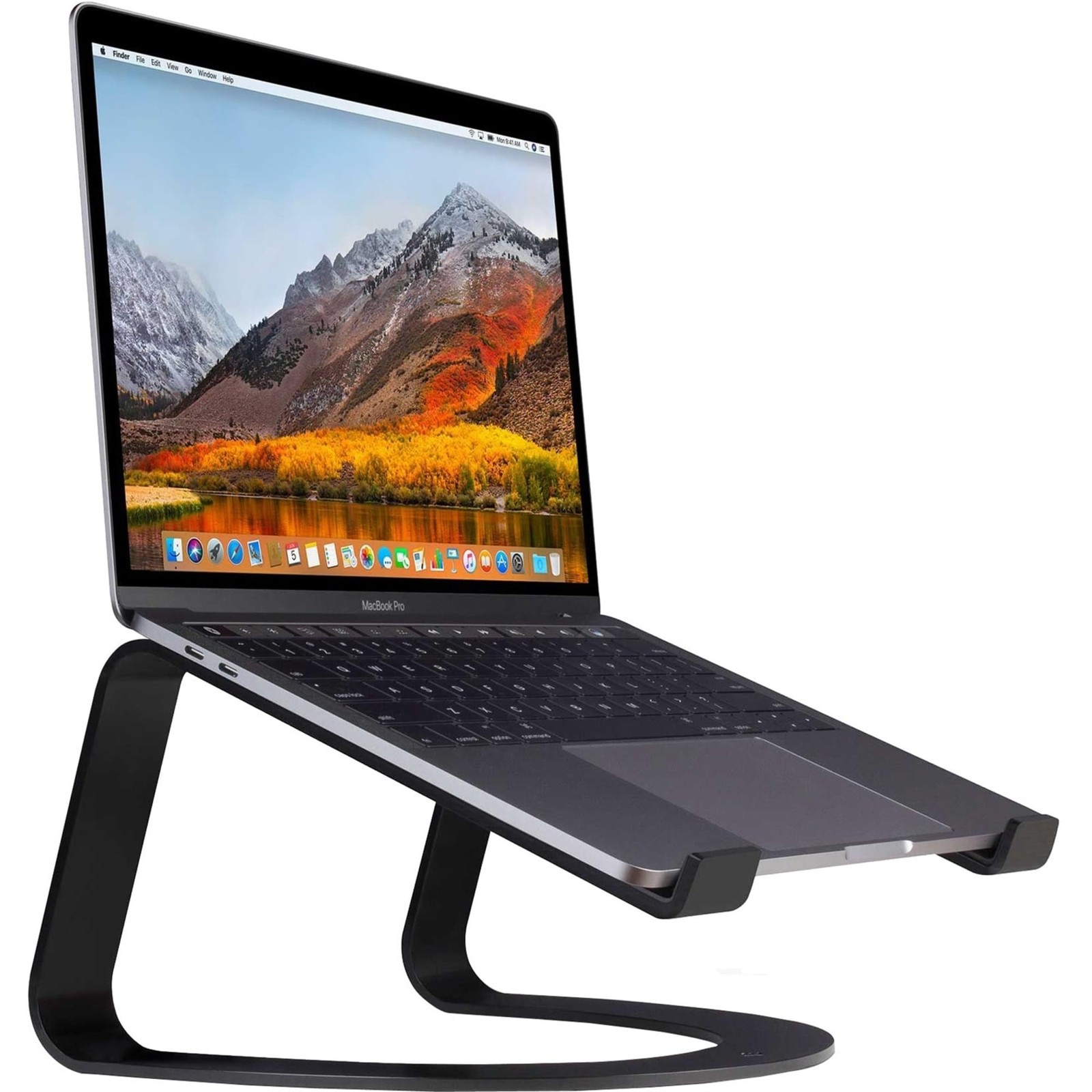 Twelve South Curve Cooling Laptop Stand for MacBooks & Laptops Matte Black
